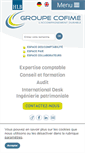 Mobile Screenshot of hlb-groupecofime.com